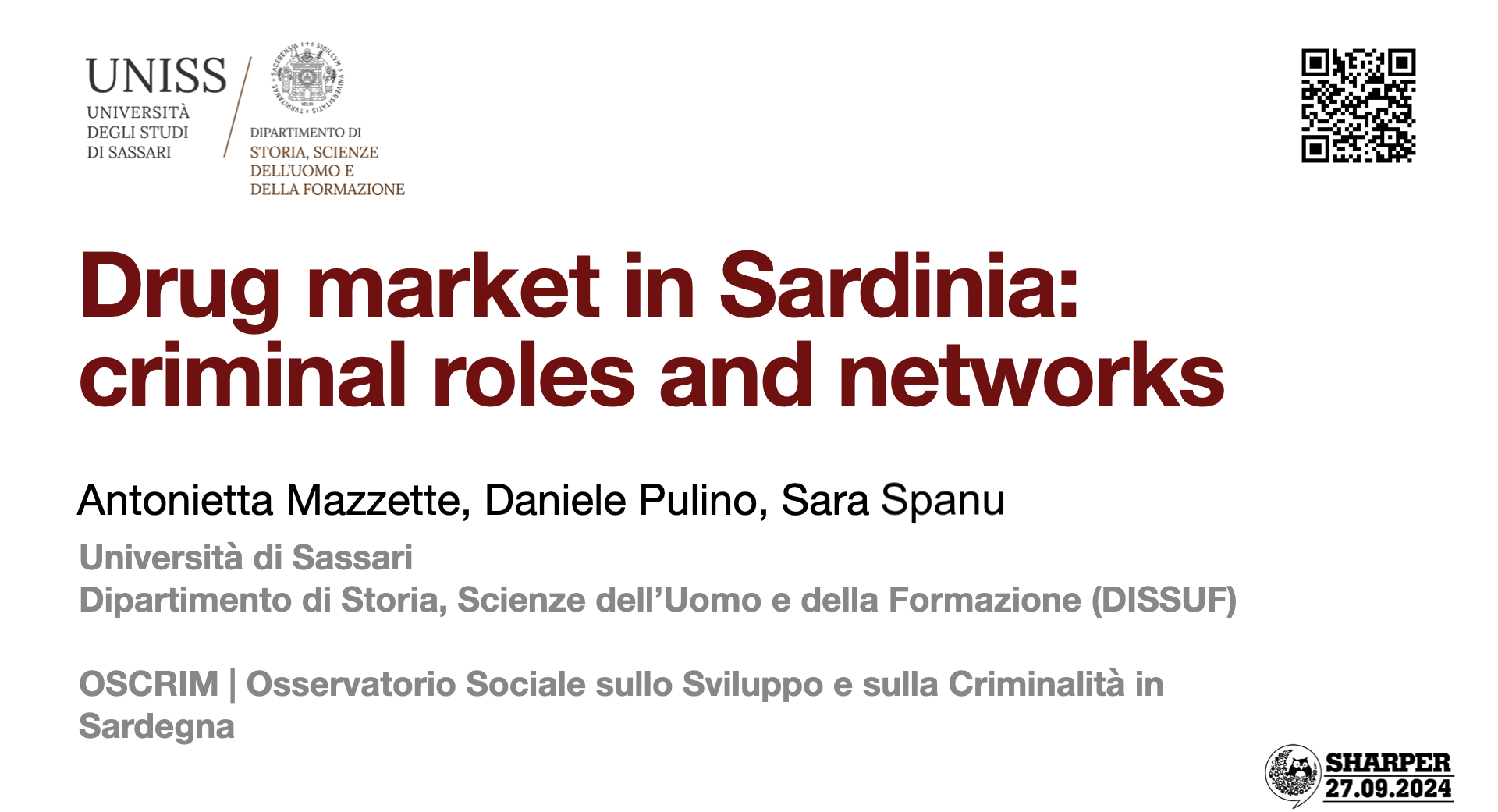 Drug Market in Sardinia