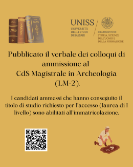 Colloquio ammissione 4 dicembre 2025  esiti