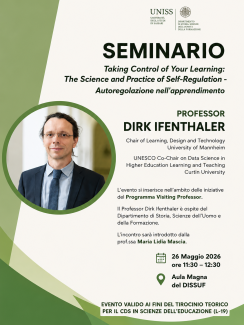 locandina Seminario Dirk Ifenthaler 26/5/2026